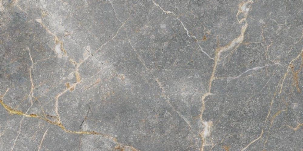 Gresie portelanata, mata, rectificata, pentru interior sau exterior, Harmony Dark Grey Mat, dimensiune 60 x 120 cm