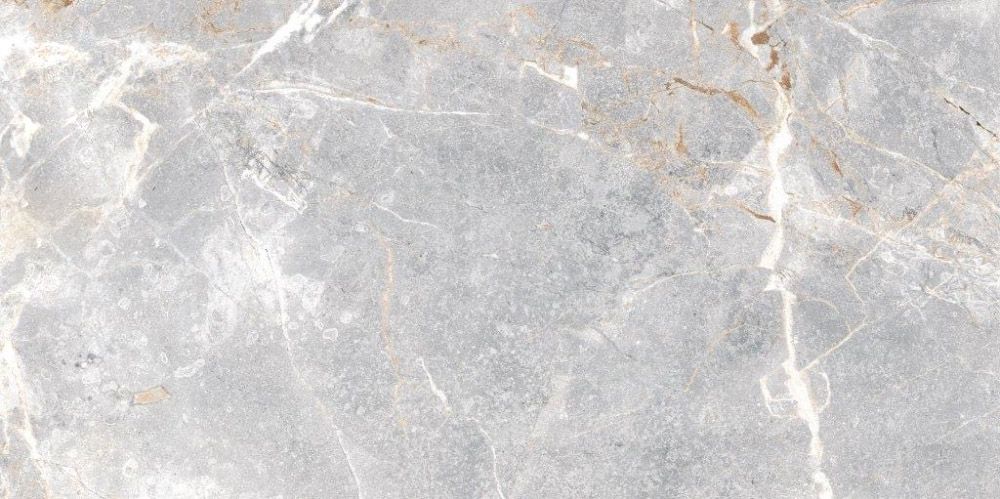Gresie portelanata, mata, rectificata, pentru interior sau exterior, Harmony Light Grey Mat, dimensiune 60 x 120 cm