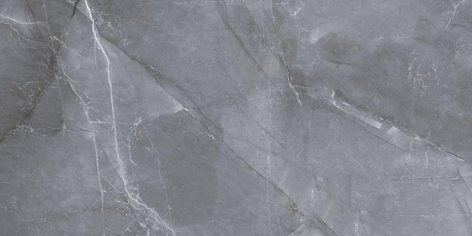 Gresie portelanata, polisata, rectificata, pentru interior sau exterior, Pulpis Grey, dimensiune 60 x 120 cm