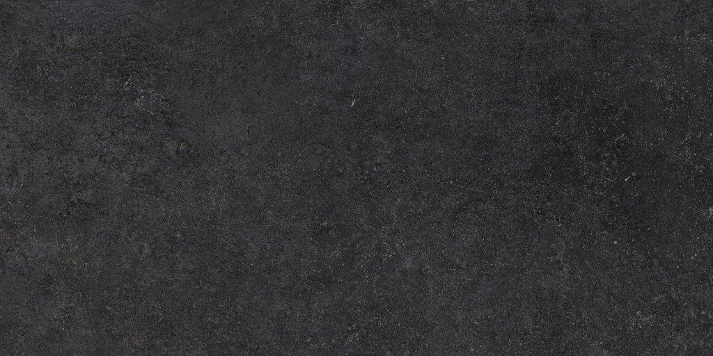 Gresie portelanata, rectificata, mata, pentru interior si exterior Sorvelstone Black, dimensiune 119,7 x 59,7 cm