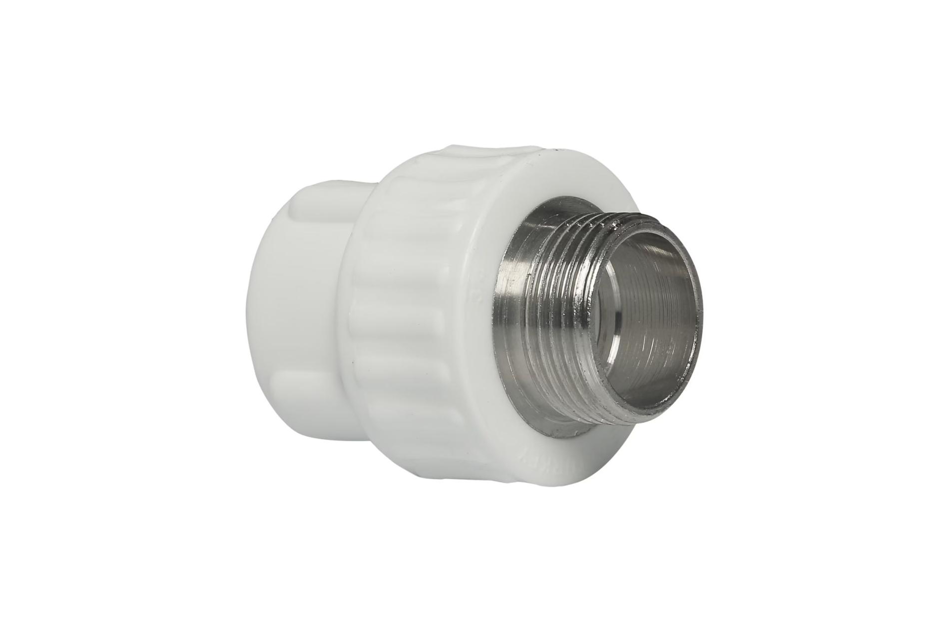 Imbinare din PPR, rotunda, diametru 25-3/4 “, FE, culoare alba