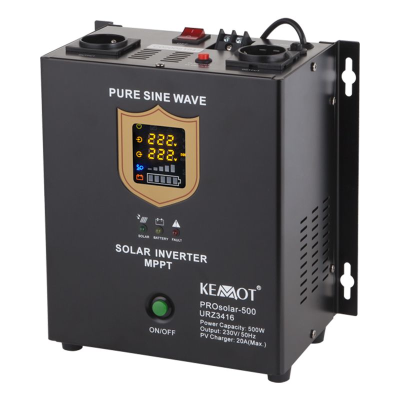 Invertor solar KEMOT PROSOLAR-500, 500 W, 12 V