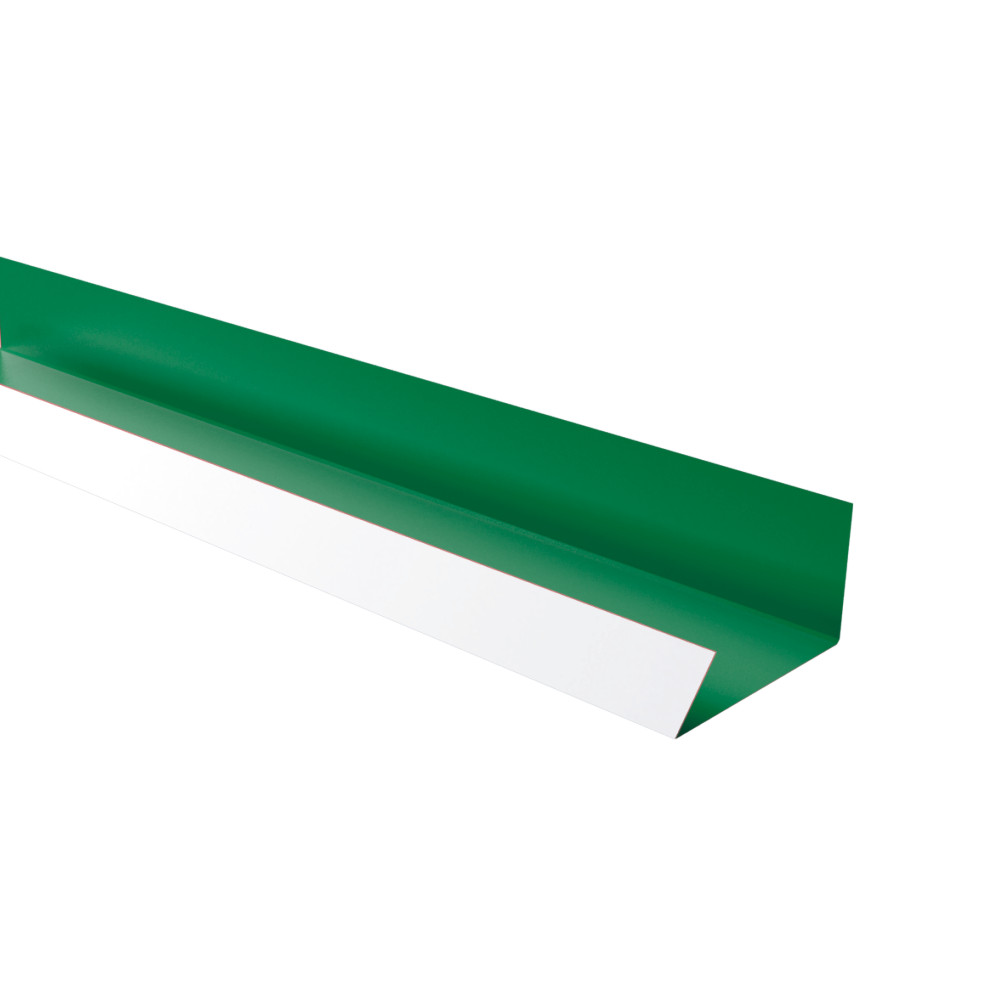 Jgheab ascuns Rufster Eco 0,45 mm grosime 6005 MS verde mat structurat