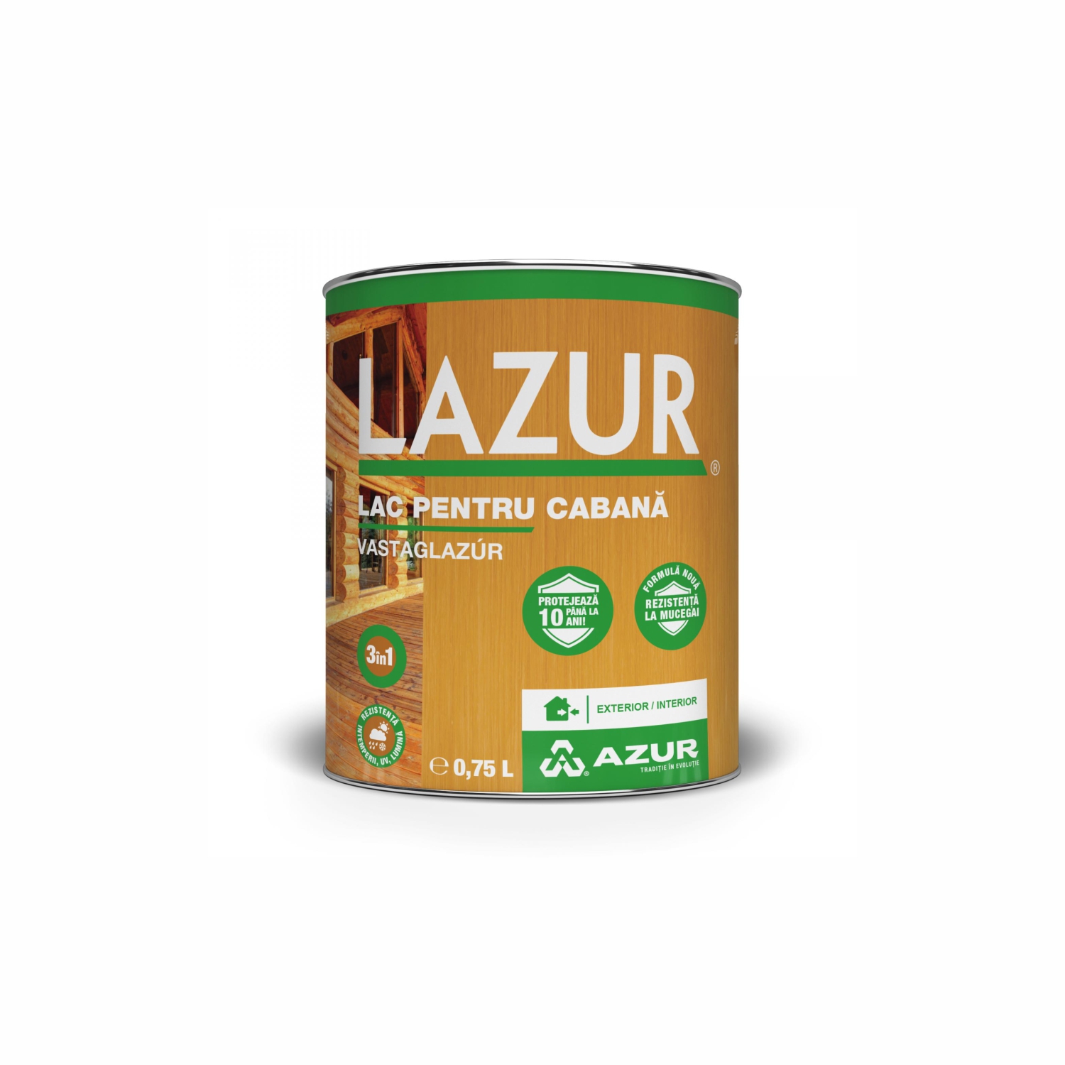 Lac Azur lemn / cabana cires 0.75 L