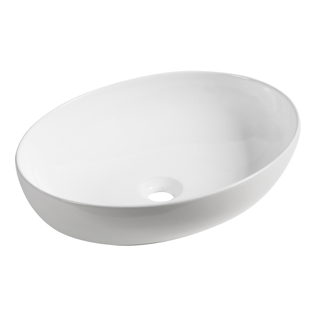 Lavoar ceramic Desna VUD 6251, 51×39 cm , montaj pe blat, alb