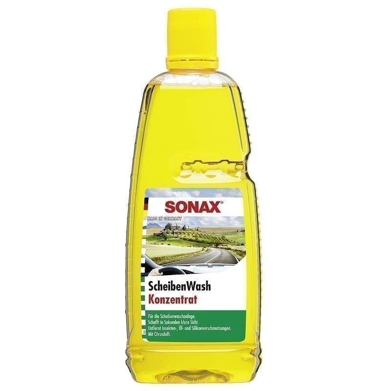 Lichid de parbriz concentrat SONAX 1:10, cu aroma de lamaie, 1 L