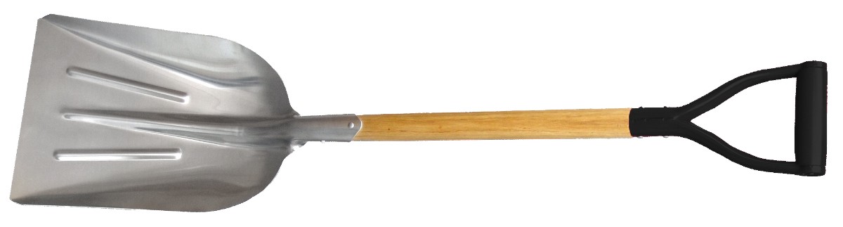 Honest Lopata din aluminiu, 40 cm + coada de lemn