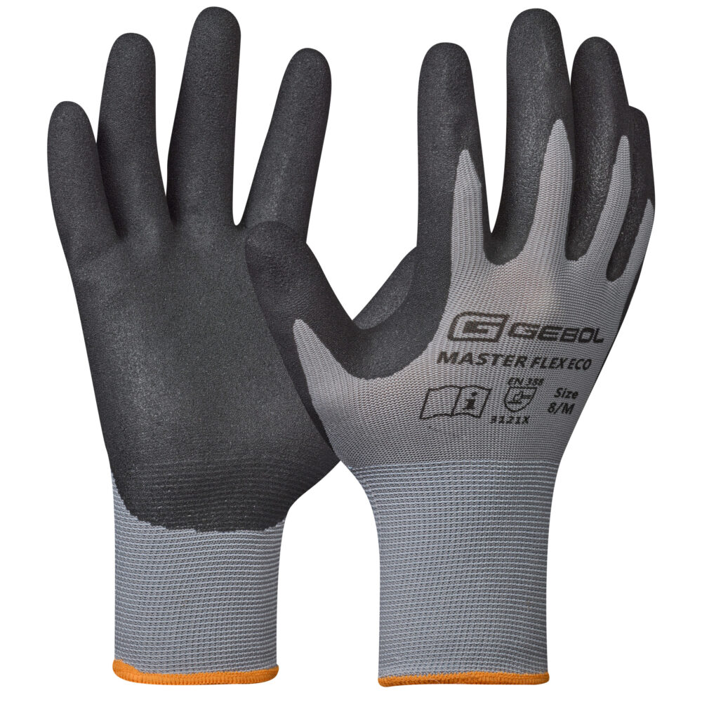Echipament protectie - Manusi Masterflex ECO 709744, marimea 8, nitril, olint.ro
