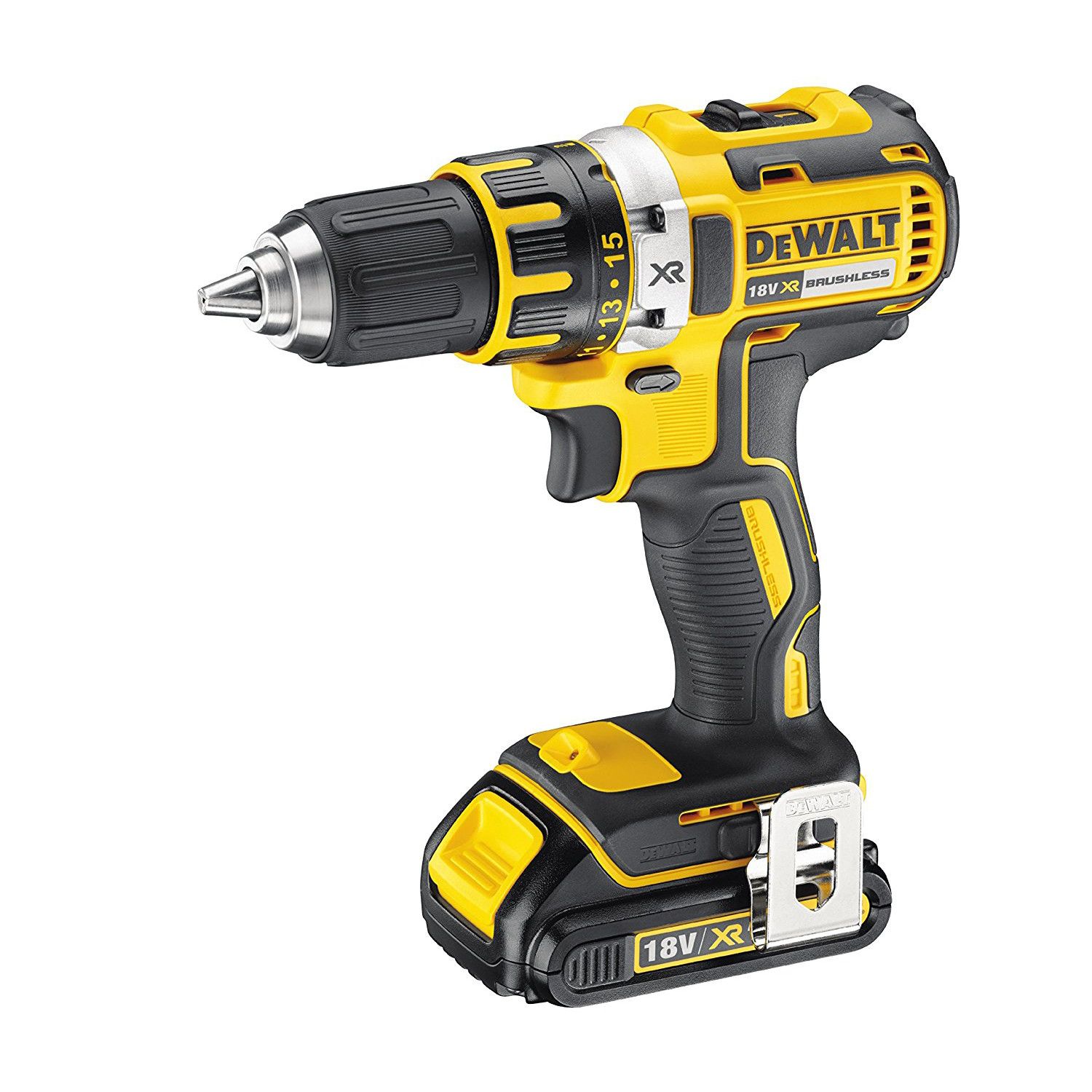 Masina compacta de gaurit/insurubat DeWALT DCD790S2-QW brushless, XR Li-Ion 18V