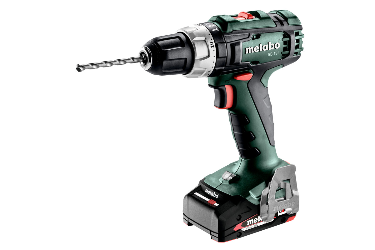 Masina de gaurit si isurubat cu acumulator Metabo SB 18L, 18 V, 2 x 2 Ah