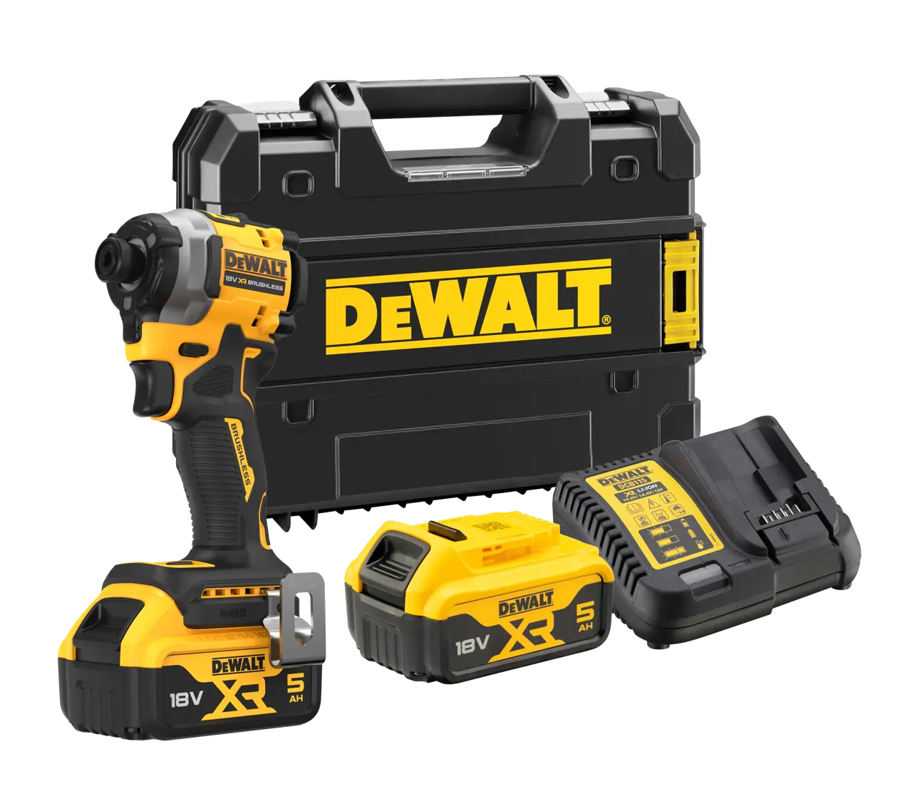 Masini de gaurit si insurubat - Masina de insurubat cu impact 18V 2X5AH DCF850P2LRT-QW DEWALT, olint.ro