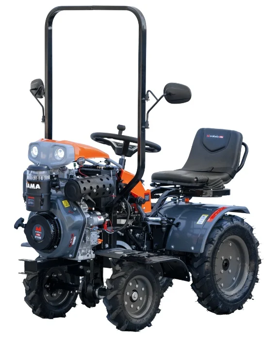 Motocultoare - Minitractor diesel R1200, 12 cp, pornire electrica, 4 x 4, olint.ro