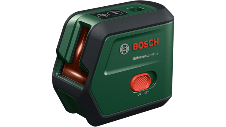 Unelte de masurat - Nivela cu laser Bosch UniversalLevel 2, linii in cruce si puncte de verticala, olint.ro