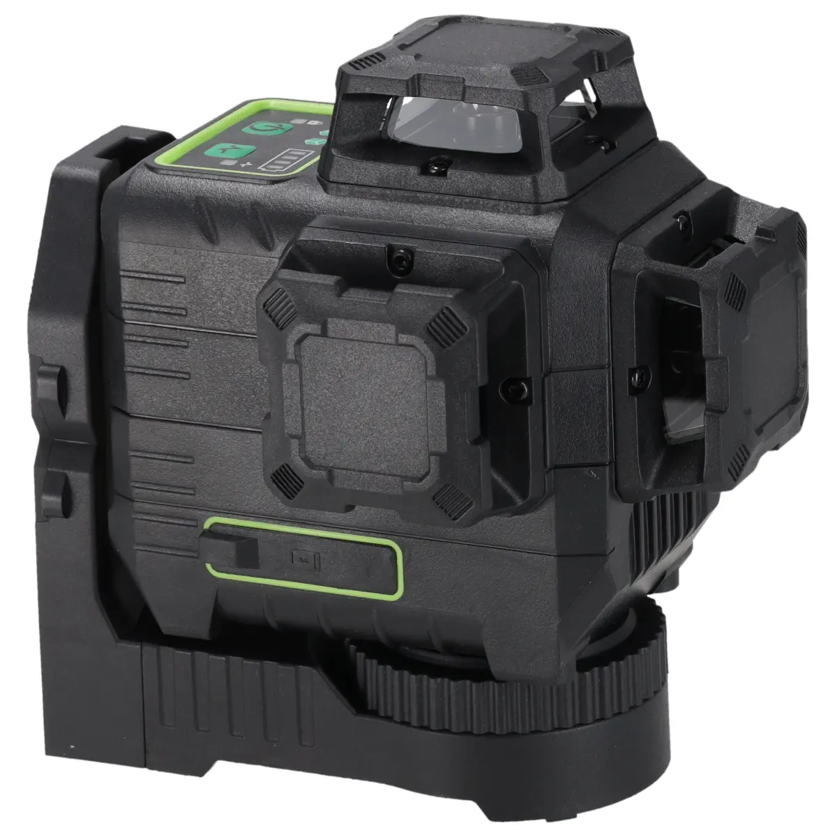 Unelte de masurat - Nivela laser 3D verde DEDRA MC0907, fascicul verde, autonomie 13 ore, olint.ro