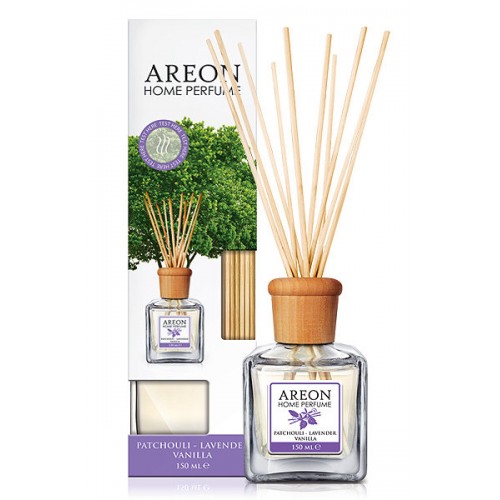 Odorizant Areon Home Perfume Sticks 150 ml,Patchouli Lavender Vanilla
