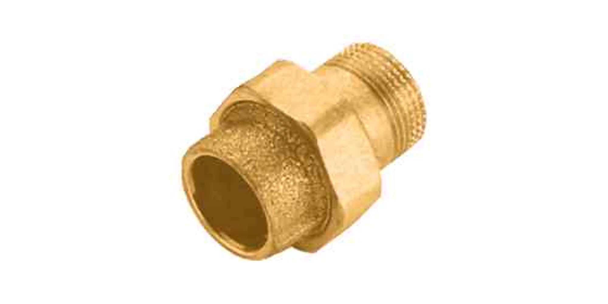 Olandez din cupru D18x1/2 filet exterior