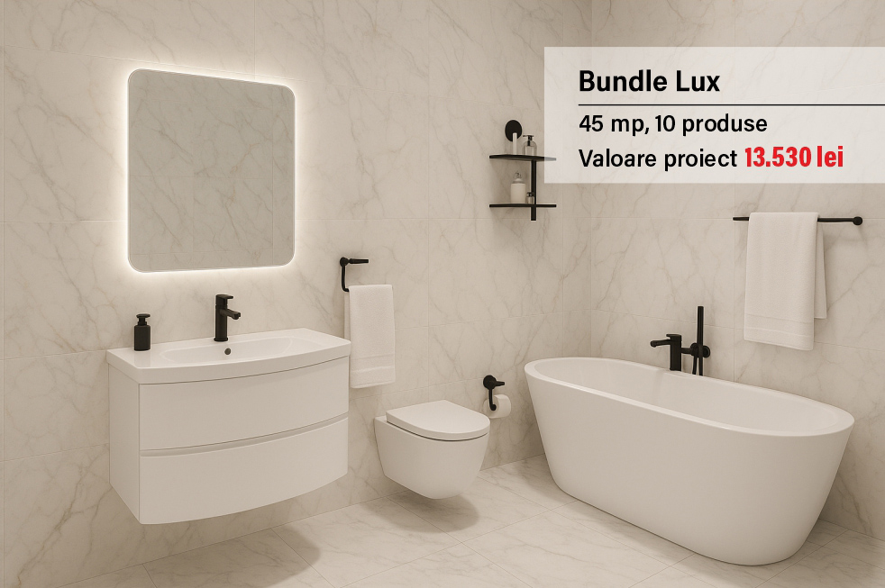 Pachete promotionale - Pachet baie completa Premium - Lux, olint.ro