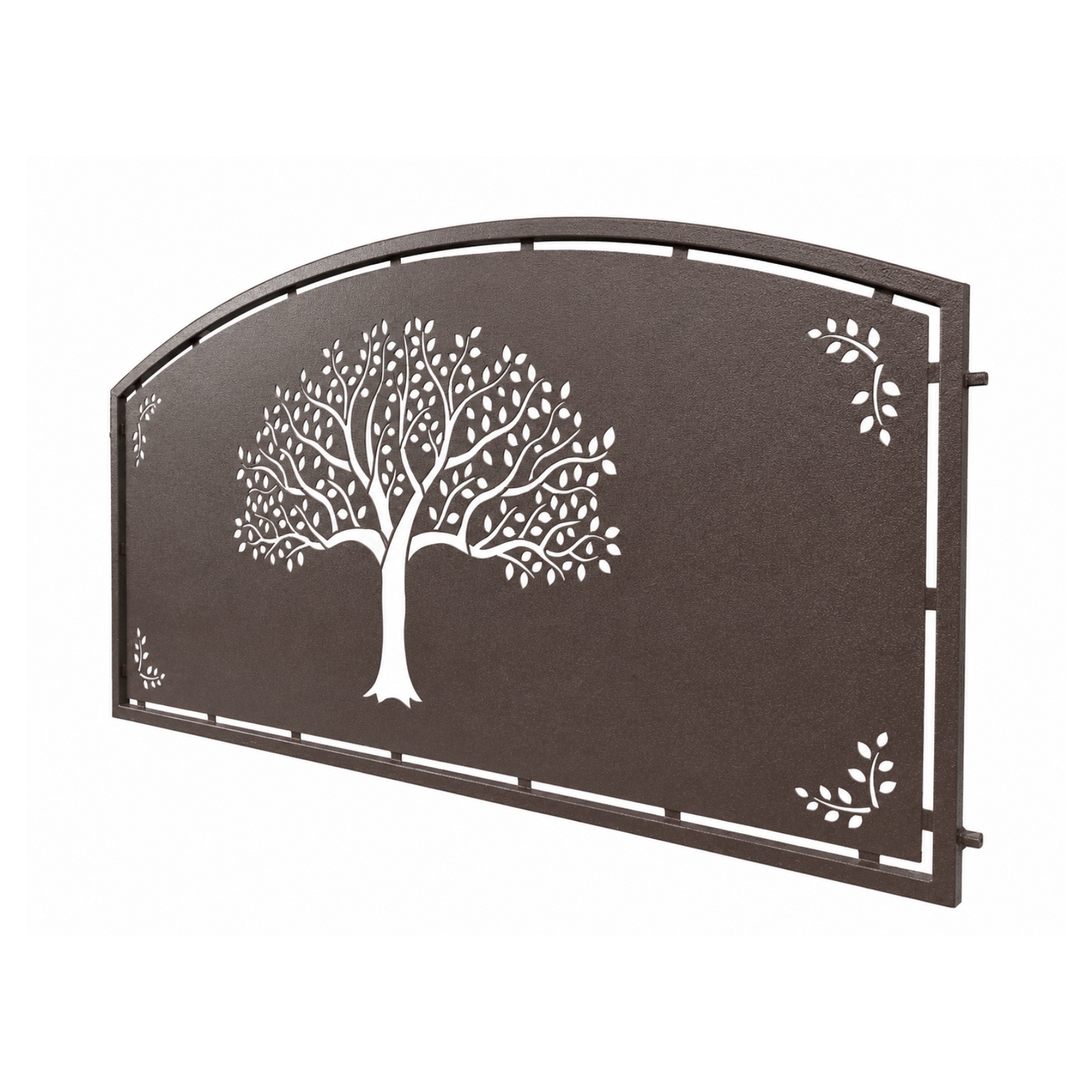 Panouri gard & Porti - Panou decorativ din tabla otel debitat laser si teava TRS sudata, model M105 ARCO LXX, grosime 3 mm dimensiune 1000x2000 mm, olint.ro