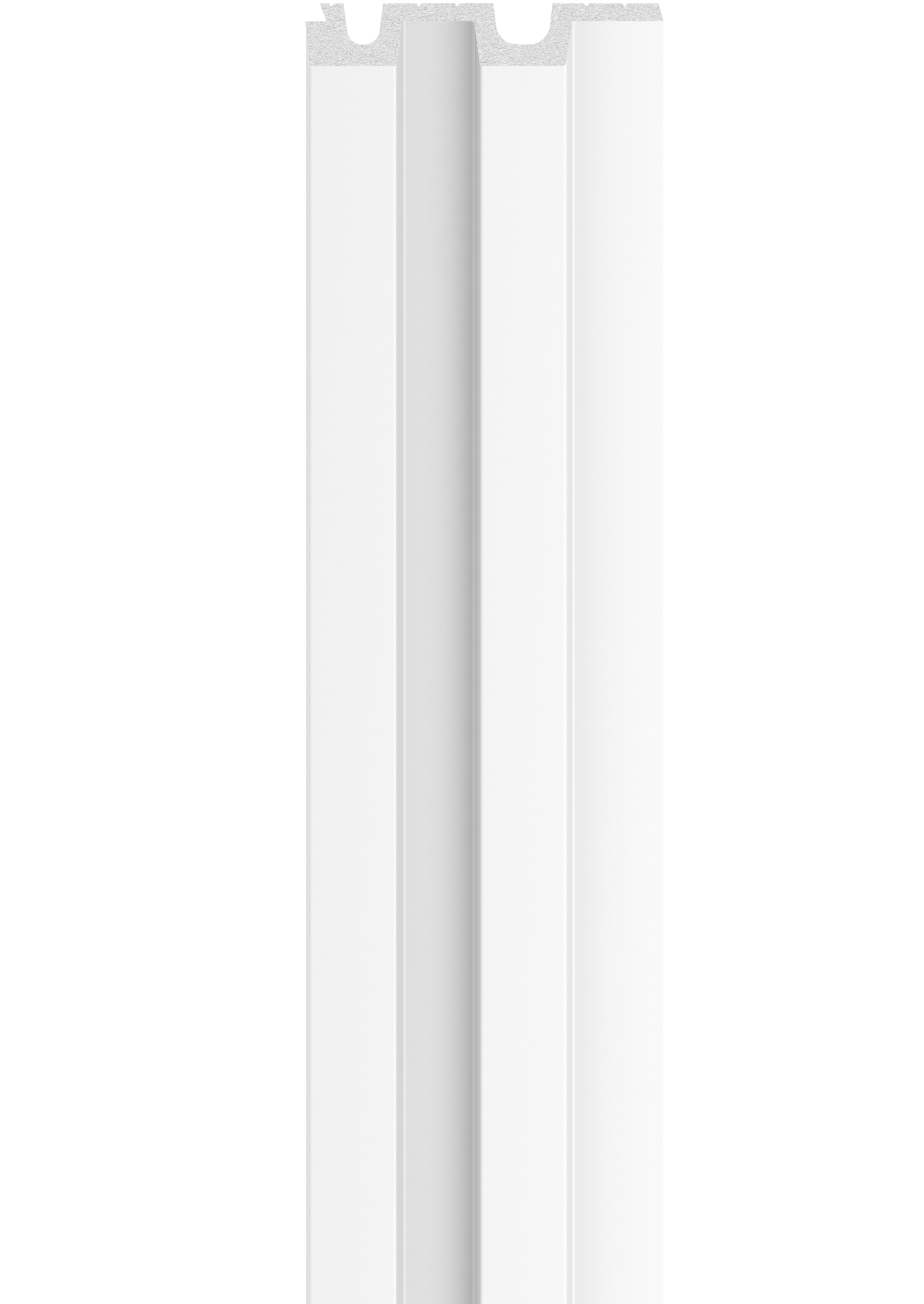 Panou riflaj LINERIO L-LINE WHITE 2650 x 122 x 21 mm