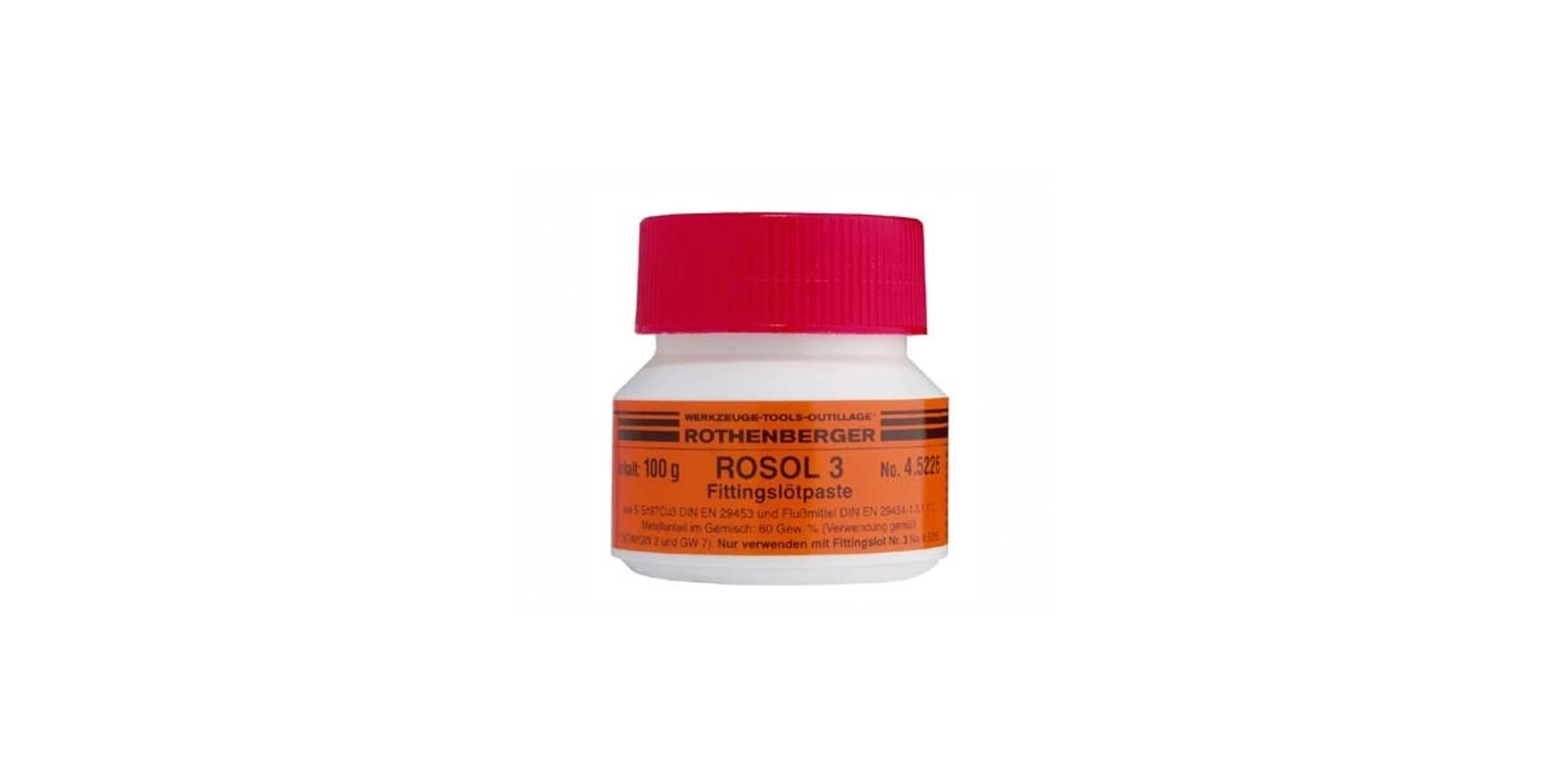 Accesorii - Pasta lipire moale ROSOL3 Rothenberger 250 g RO45225, olint.ro