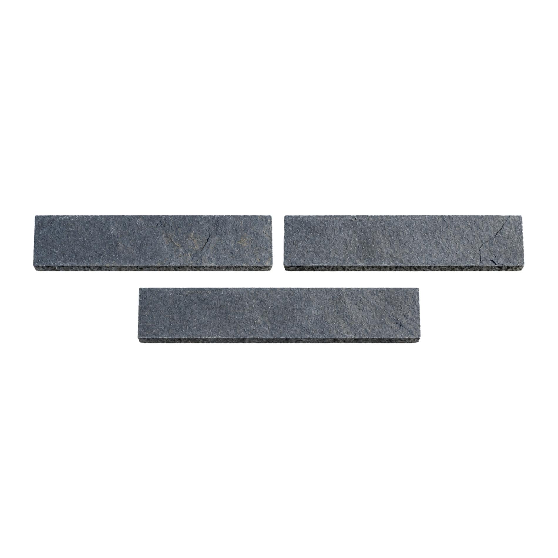 Piatra naturala - Piatra decorativa Black, dimensiune 5 x30 cm, olint.ro