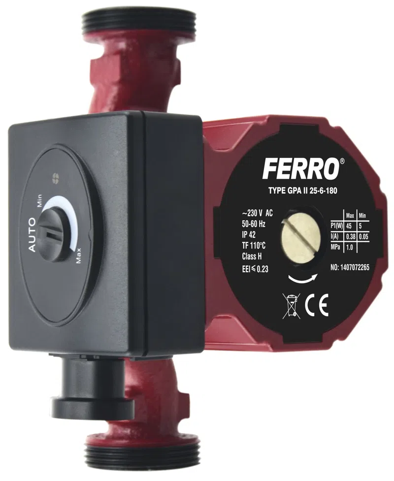 Pompa de recirculare FERRO GPA II 25-60-180