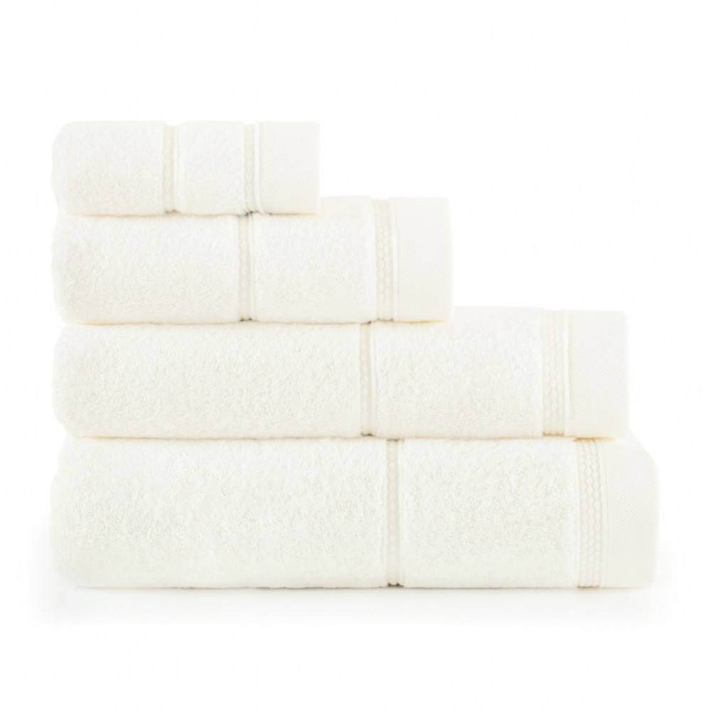 Prosop bumbac 100% organic Queen, 70 x 140 cm, 650 g, alb