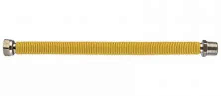 Racord de gaz inox flexibil-extensibil izolat 1/2 50-100 cm, filet I-E