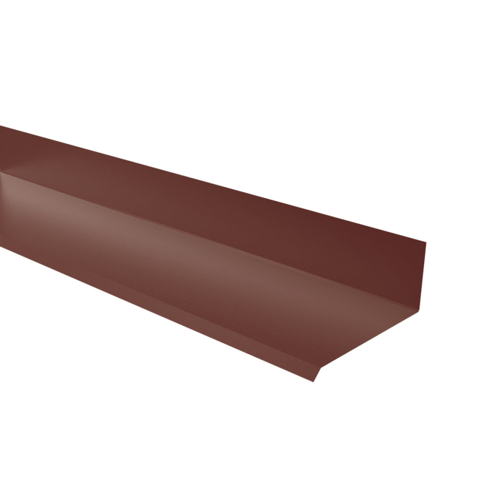 Racord perete Rufster Eco 0,45 mm grosime 8017 MS maro mat structurat