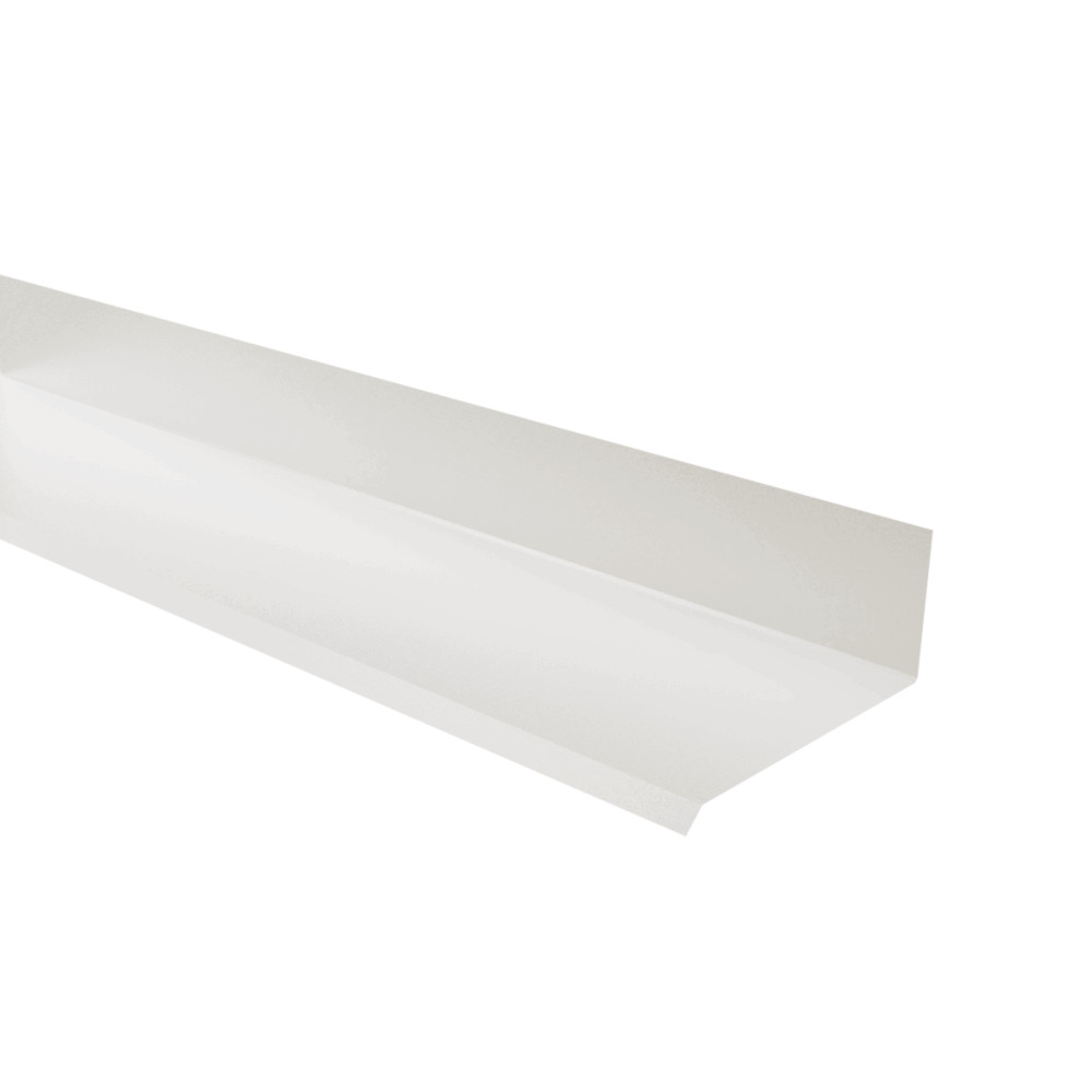 Racord perete Rufster Premium 0,5 mm grosime 9002 alb