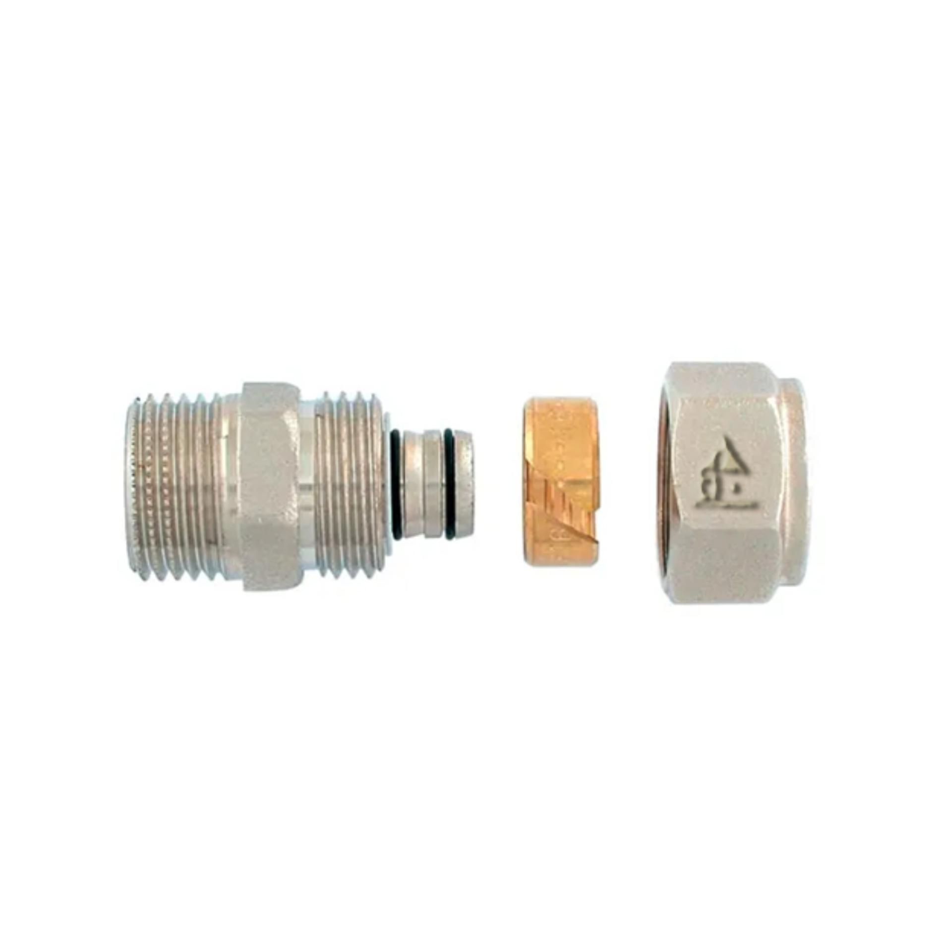 Racord V drept multistrat, D20 x 3/4 ", FE