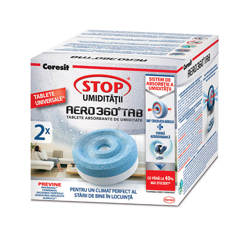 Rezerva POWER TAB Stop Aero, diverse arome, ambalare 2 x 450 g