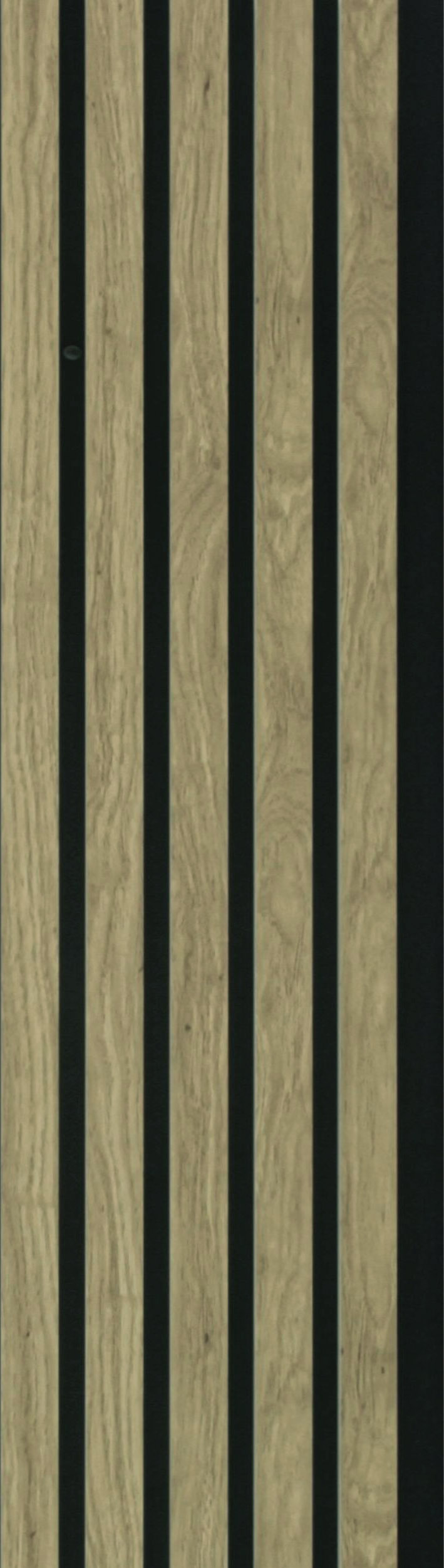 Riflaj MDF acustic, 300 x 2600 mm, culoare stejar, 0.78 m2