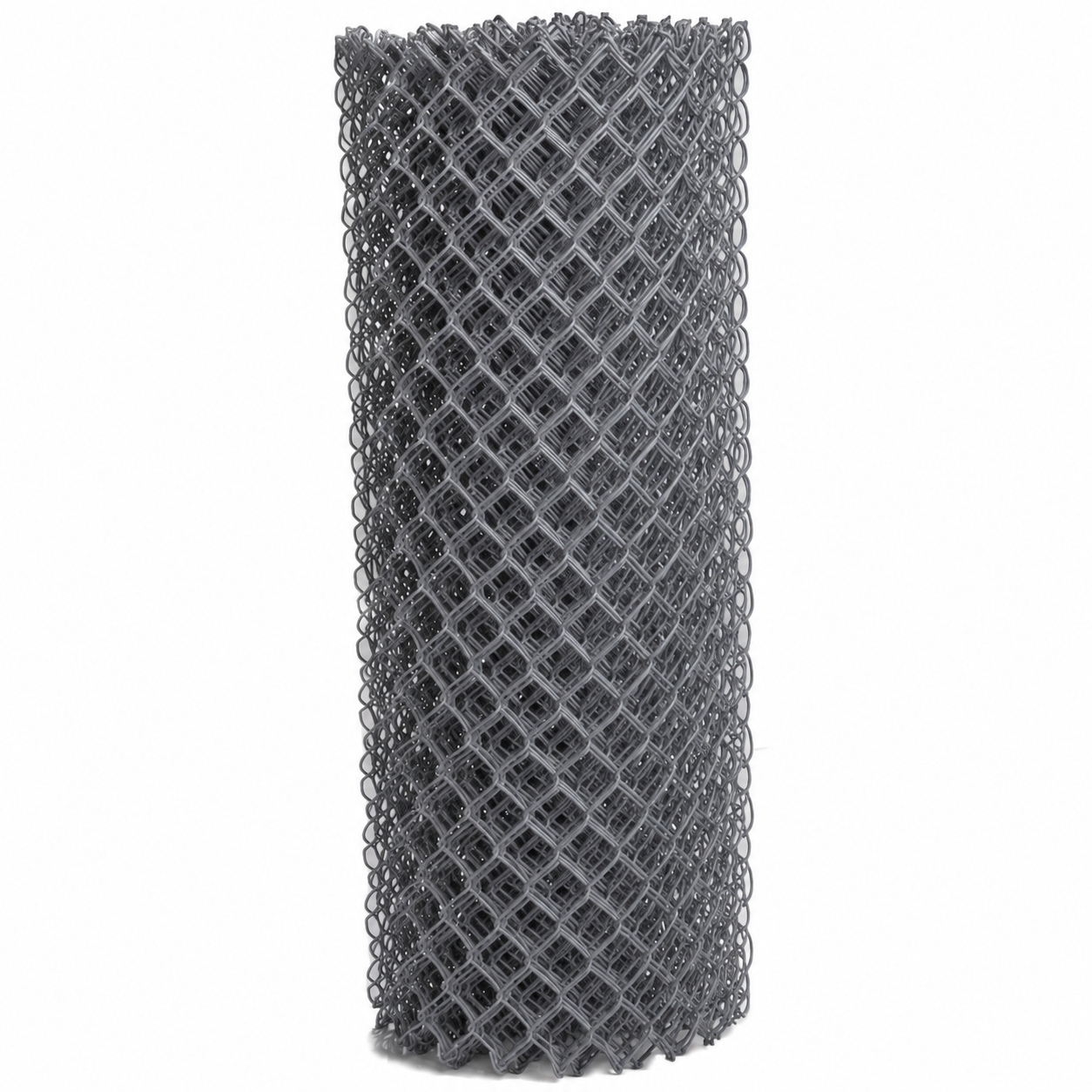 Imprejmuiri - Rola impletita, plastifiata, Premium, dimensiuni 3.0x50x1500 mm, lungime 10 ml, culoare gri, olint.ro
