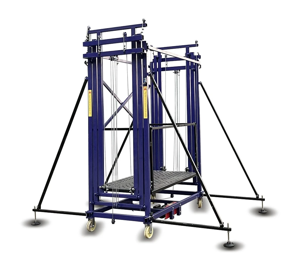 Schela electrica cu ridicare la 4 metri, capacitate 500 kg