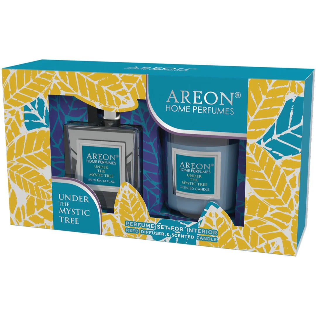 Set Areon Home Perfume 150 ml + Candle Under the mystic tree