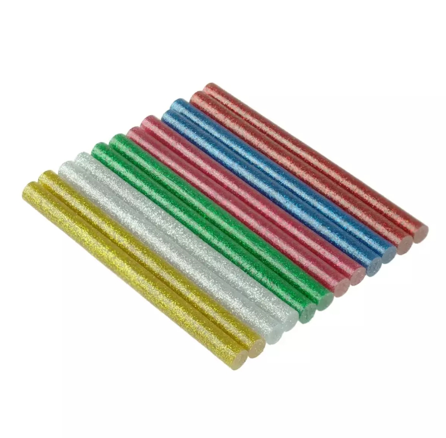 Set batoane de silicon colorate, dimensiune 8 x 100 mm, 8 bucati, Dedra DED7579