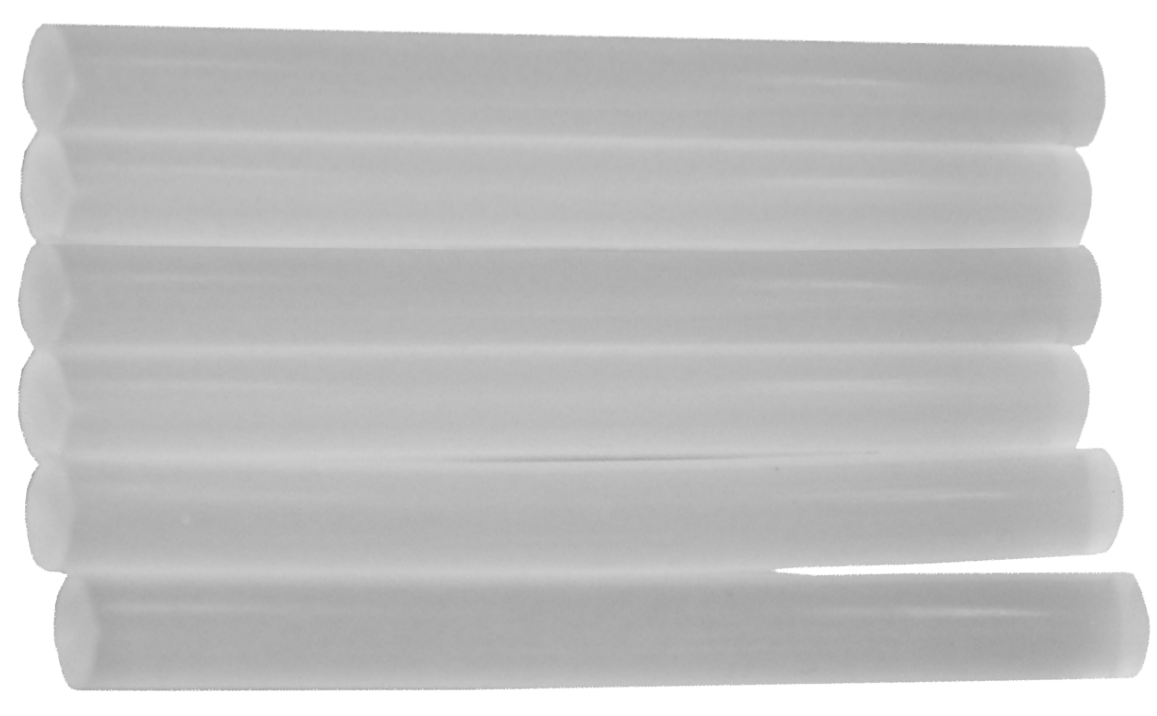 Consumabile - Set baton silicon pentru pistol de lipit, 100 x 11 mm, 6 bucati, olint.ro