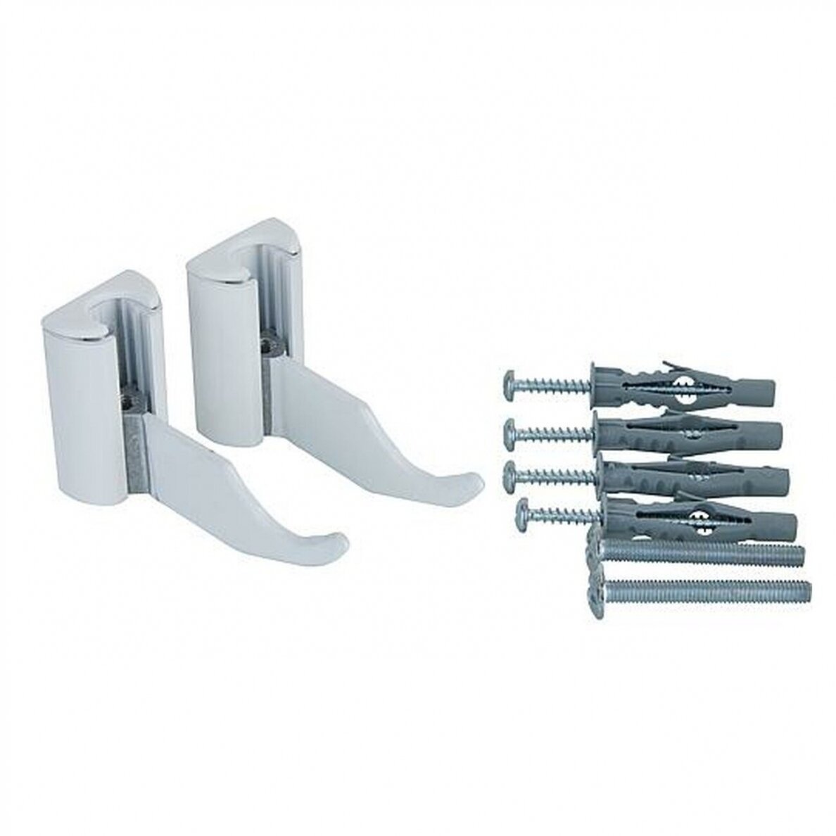 Set fixare reglabil radiator aluminiu Fondital