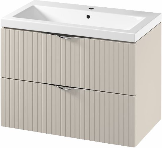 Set mobilier pentru baie, C146 Tirso 80 Casmere mat S801-543