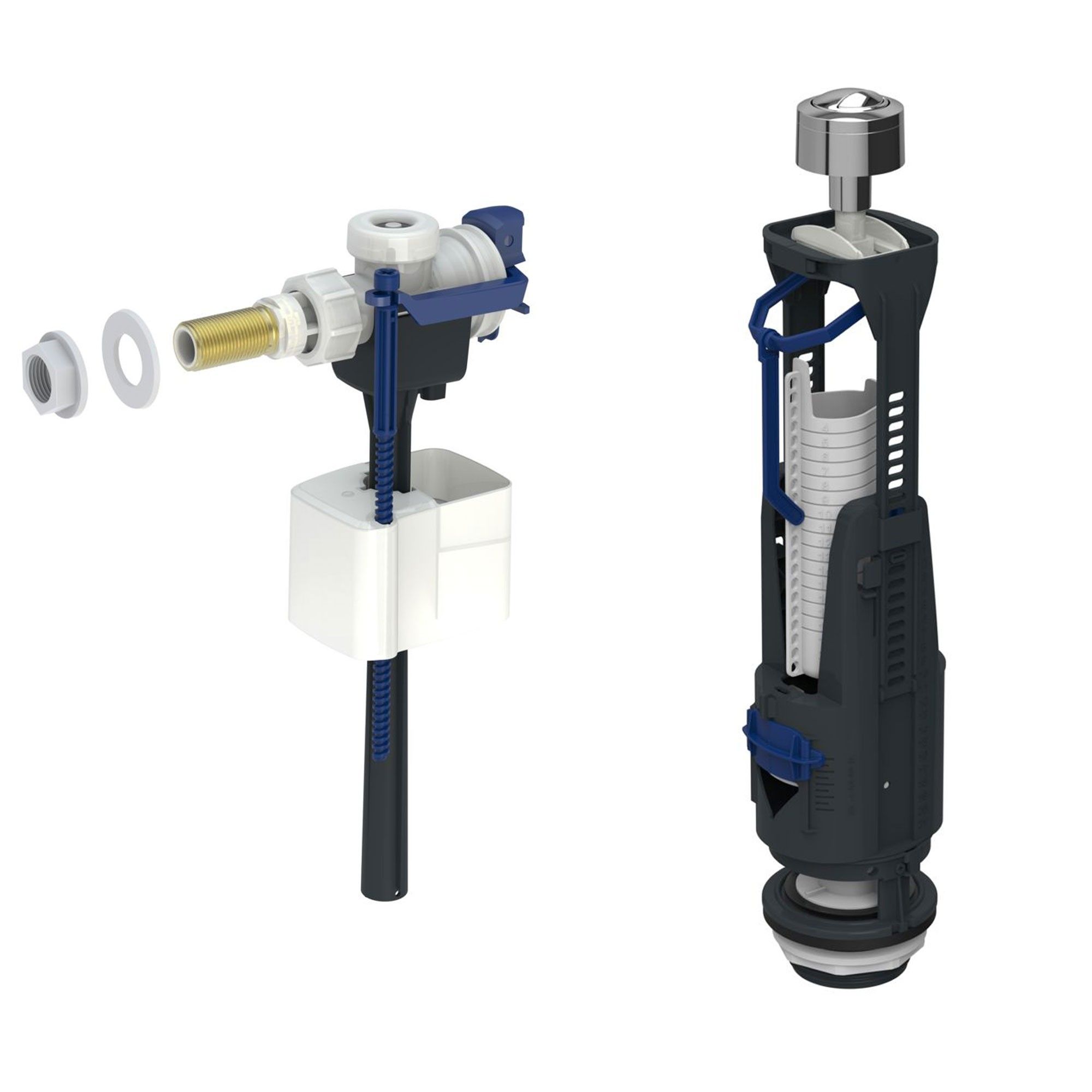 Geberit Set universal flotor + mecanism rezervor wc, 3/8, geberit, 13693622