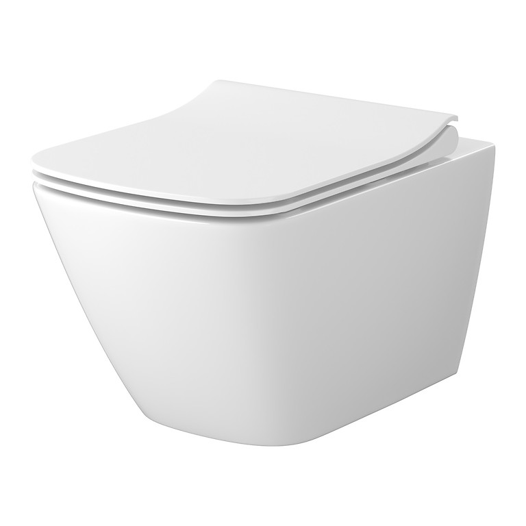 Set WC suspendat C200 City Pro Vortex S701-884, capac duroplast, soft close