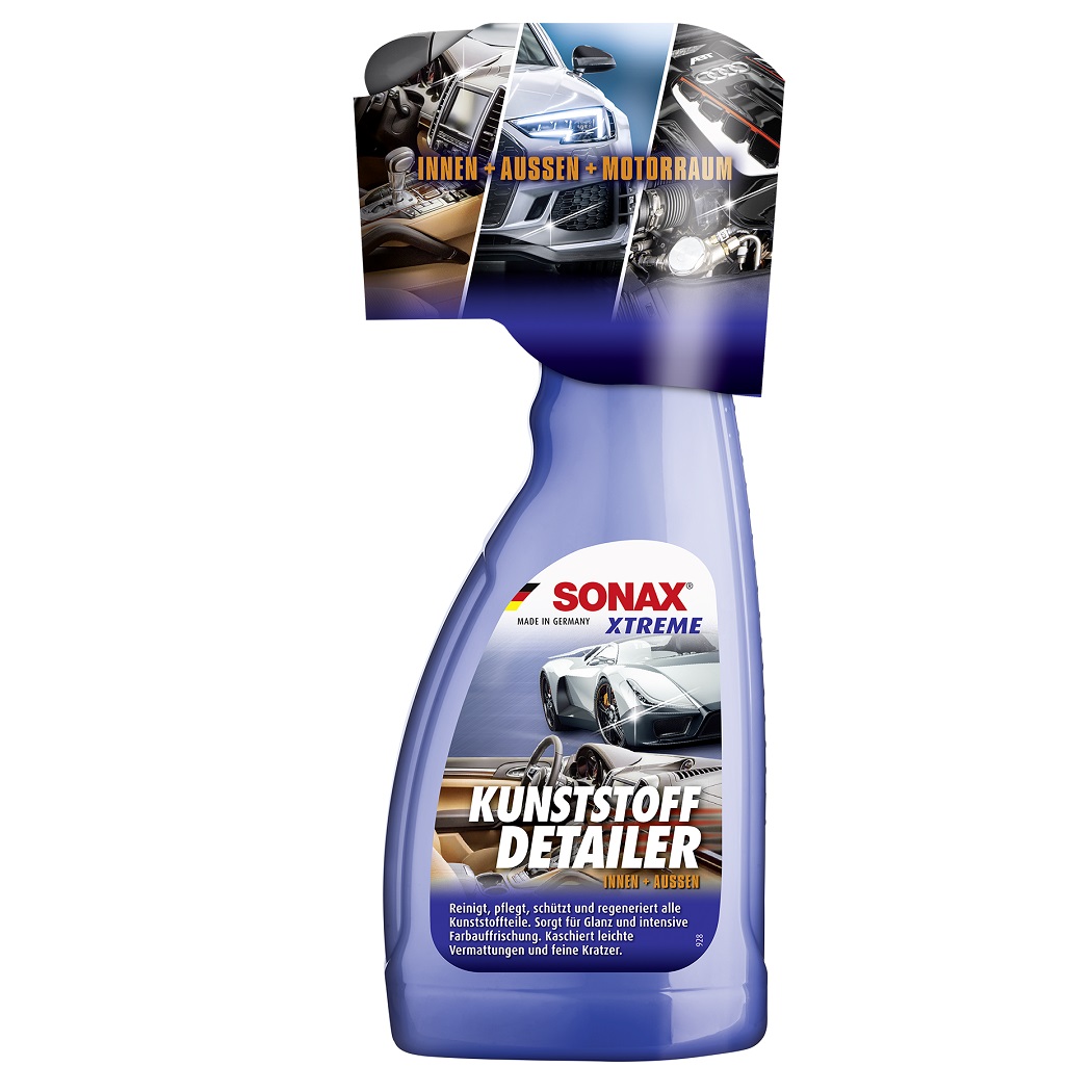 Solutie SONAX XTREME pentru curatere plastic exterior, interior si motor 500 ml