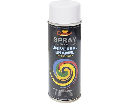 Spray vopsea, alb lucios, RAL 9010, interior/exterior, 400 ml