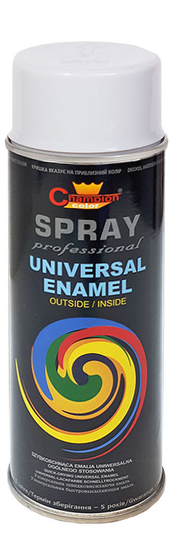 Spray vopsea, alb, RAL 9003, interior/exterior, 400 ml