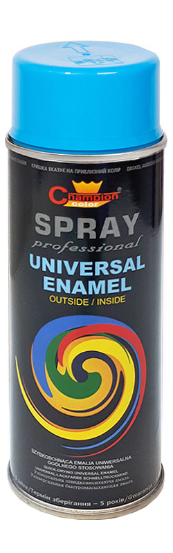 Spray vopsea, albastru RAL 5015, interior/exterior, 400 ml