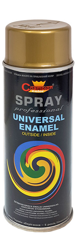 Spray vopsea, crom auriu, interior/exterior, 400 ml