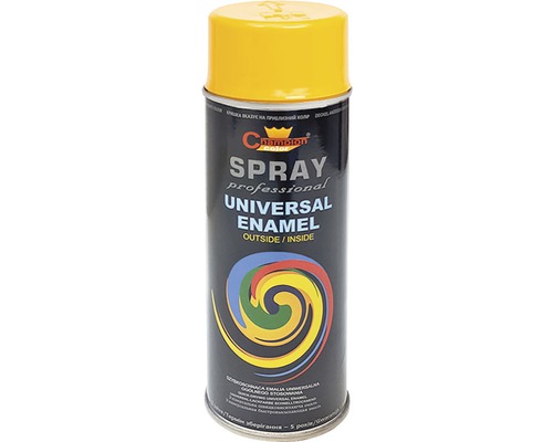 Spray vopsea, galben deschis, RAL 1003, interior/exterior, 400 ml