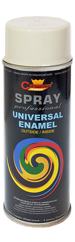 Spray vopsea, gri, RAL 7035, interior/exterior, 400 ml