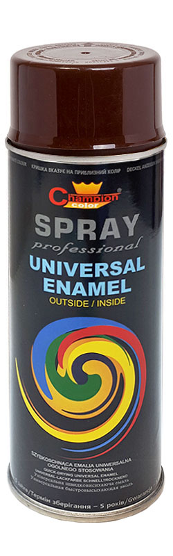 Spray vopsea, maro aluna, RAL 8011, interior/exterior, 400 ml
